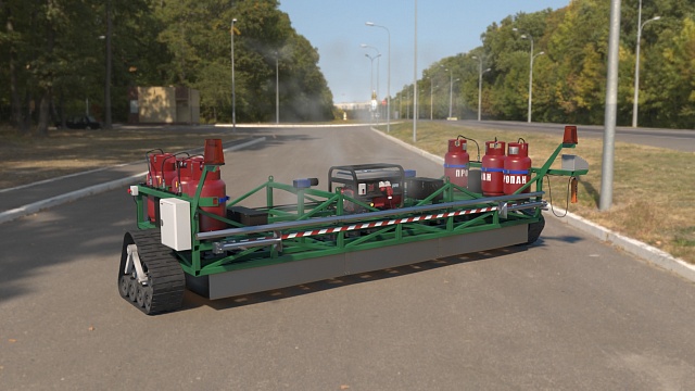 Навесная установка инфракрасного нагрева ИКН SP-400- JPVT (Н)